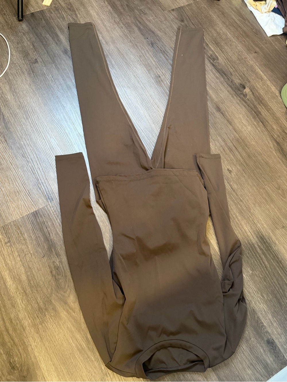 Kirkland Signature Brown Stretch Jumpsuit